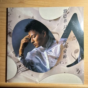 Andy Lau 劉德華 The First Album 1990 Korea LP Picture & Lyric W/Insert SEALED NEW - Foto 1 di 2