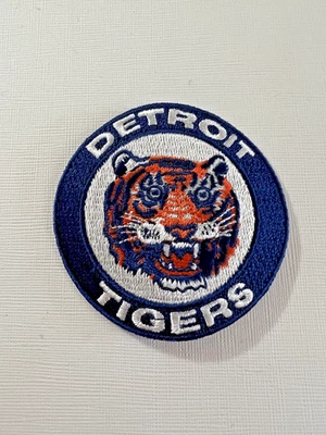 MLB Detroit Tigers Iron-On Patch.NEW.Same day Shipping.  Major League BASEBALL - Image 1 of 4