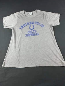 Women’s Indianapolis Colts Football T-Shirt SIZE 2XL Gray NFL Team Apparel - Bild 1 von 7