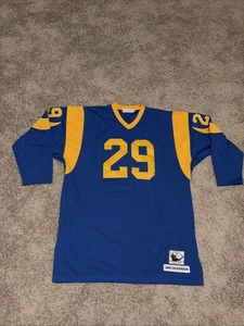 Vintage Mitchell & Ness Los Angeles Rams Eric Dickerson Jersey Size 54 Authentic - Picture 1 of 12