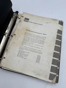 IBM 1620 Manuals Monitor System I Central Processing Unit & Reference Library - Picture 1 of 6