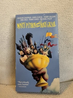 Monty Python and the Holy Grail VHS Movie Video Tape - Image 1 of 4