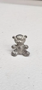 Orso in peltro 1" - Foto 1 di 5