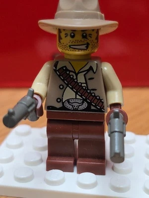 LEGO Cowboy Minifigure - 8683 Collectible Series 1 CMF Retired  - Image 1 of 2