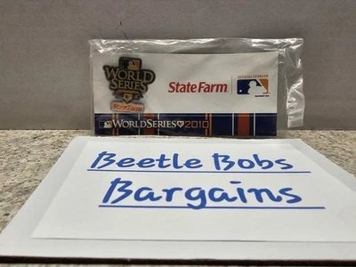 Texas Rangers MLB 2010 World Series Pin NIP - Image 1 of 3