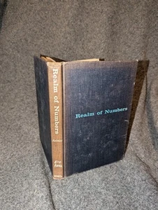 Realm Of Numbers Hardcover First Edition Isaac Asimov 1959 Readers Copy Used - Picture 1 of 4