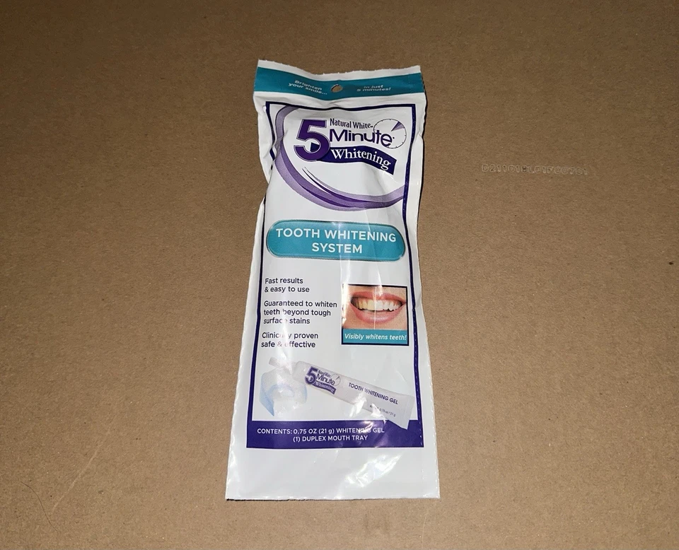 Natural White  5 Minute Tooth Whitening System  TOP RATE SELLER ON EBAY!!! - Image 1 of 2
