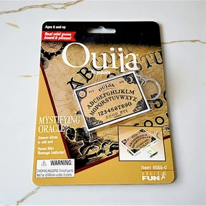 OUIJA Brett Schlüsselanhänger Mini Reisespiel #535-0 Hasbro Basic Fun 1998 NEU alter Lagerbestand - Bild 1 von 7