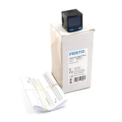 Festo pressure sensor SPAN-P10R-G18M-PN-PN-L1 8035544 original packaging - Image 1 of 4