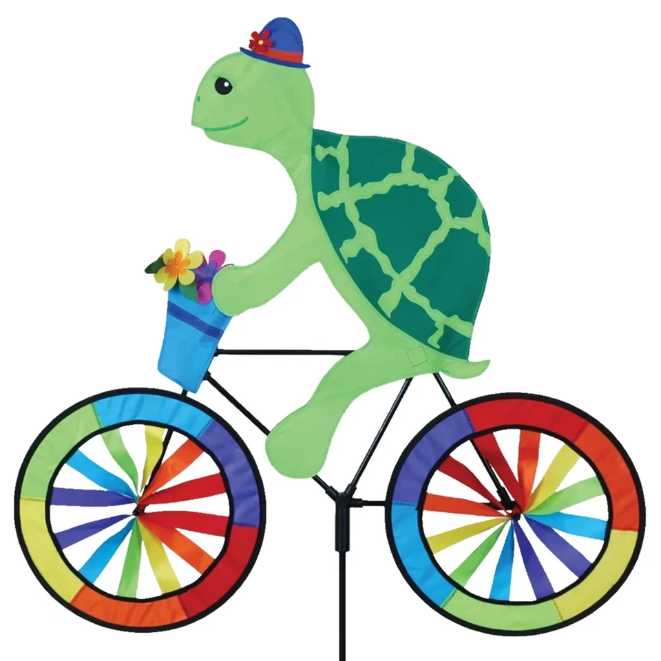 Bicicleta Spinner Turtle 30" - Lindo Diseño de Reptiles, Decoración Exterior Resistente a la Intemperie... Foto 1 de 4