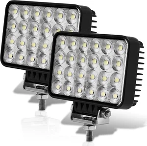 Brand New, Unopened LED Tractor/Truck Lights 2PCS 6 Inch 10000LM Flood Light - Picture 1 of 12