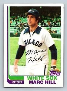 1982 Topps #748 - Marc Hill - Chicago White Sox - Catcher - Picture 1 of 2