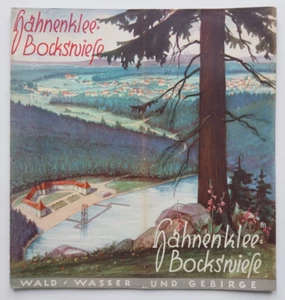 HAHNENKLEE-BOCKSWIESE - Goslar - Harz - Reiseprospekt - 1938 - Bild 1 von 11