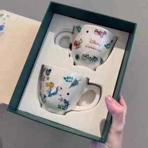 New 2025 China Starbucks Disney Alice in Wonderland Ceramic 2 Mug With Gift Box - Picture 1 of 4