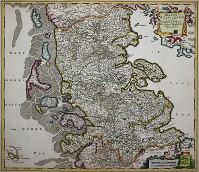 Ducatus Slesvicensis - Schleswig Holstein von Frederick de Wit - 1690 - Bild 1 von 3