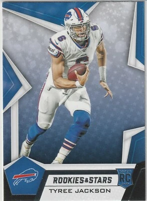 2019 Panini Rookies and Stars - TYREE JACKSON - RC ROOKIE #177 - Buffalo Bills - Image 1 of 2