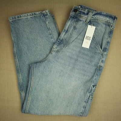 BDG Carpenter Slouchy Wide Leg Jeans Men's Size 32 Medium Wash Denim NWT - Image 1 of 4