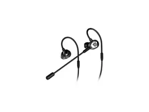 SteelSeries Black TUSQ Single 3.5mm, 4-pole plug Connector Earbud Gaming Earbuds - Picture 1 of 1