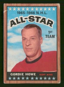 Gordie Howe All-Star 1966-67 Topps 66-67 #121 Fair+ 31962 - Bild 1 von 2