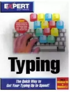Expert Typing PC CD + Fuentes enseñar teclado computadora velocidad palabras por minuto teclas! - Imagen 1 de 1
