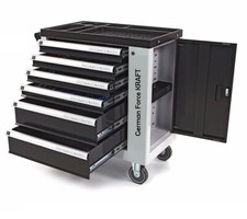 CARRO DE HERRAMIENTAS TALLER PROFESIONAL MOVIL CON RUEDAS Y PUERTA 345 PIEZAS 