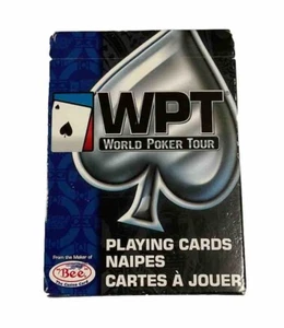 BEE World Poker Tour Playing Cards Order WPT Blue - Picture 1 of 4
