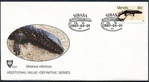SA-Venda 140, FDC. Michel 154. Reptiles 1987. Varanus niloticus. - Picture 1 of 1