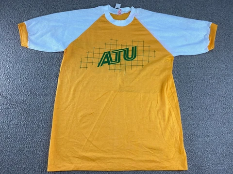 Arkansas Tech Wonder Boys Shirt Collegiate Pacific University Golden Sun 80s VTG Cover