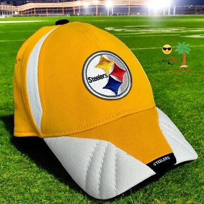 New-Pittsburg Steelers NFL Reebok Onfield Fitted Hat Size M/L Cap Football Party - Image 1 of 4