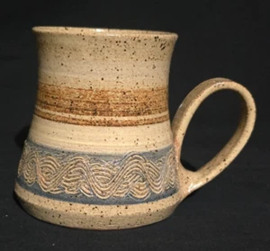 Podell Pottery Art Pottery Coffee Tea Mug 5 1/4" x 4" x 4" - Picture 1 of 7