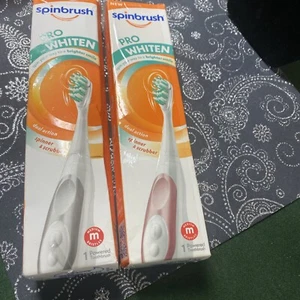 Spinbrush PRO CLEAN Cepillo de dientes a batería, cerdas medianas, 2 unidades, - Imagen 1 de 1