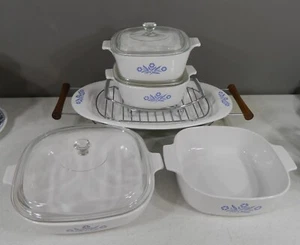 Lote de vajilla de maíz Corning Ware (lote 6) - Imagen 1 de 7