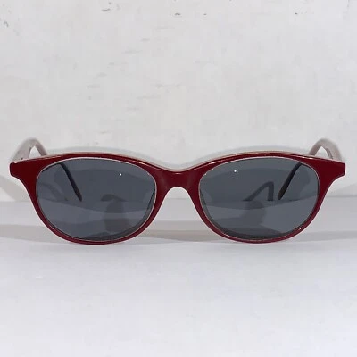 Gafas de sol para mujer Anne Klein AK5011 con montura borgoña negras lentes recetadas Foto 1 de 4