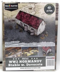Micro Art Studio H00160 WW2 Normandy Stable with Dovecote (Bolt Action) Terrain - Picture 1 of 9
