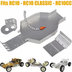 Team Associated RC10 RC10CC 6311 Chassis - Nose Plate - Motor Mount Silver - Picture 1 of 6
