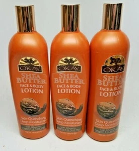 Okay Shea Butter Face - Body Lotion, 16 oz DENTED - Picture 1 of 1