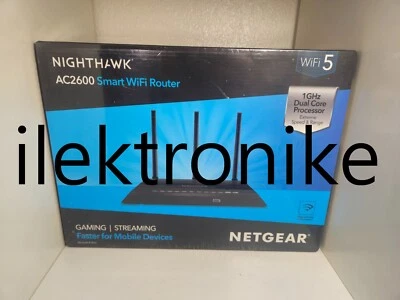 Brand NEW NETGEAR Nighthawk AC2600 Smart WiFi Router R7450 - Image 1 of 3