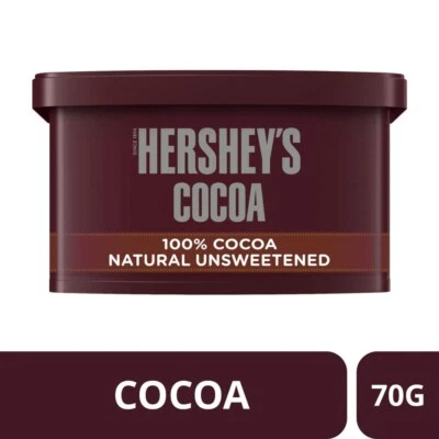 Hershey's Natural Unsweetened Cocoa Powder 70g free shipping - Image 1 of 4