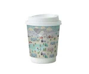 Pappbecher 250ml Winter Design Weihnachten Glühwein to go 1000 Stk - Bild 1 von 1