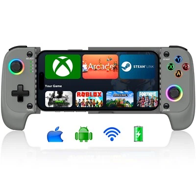 für Android/iOS mit Hall Effect Joystick Moible Gaming Smartphone Controller - Bild 1 von 4
