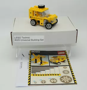 LEGO 8020 Technic Universal Building Set Complete w/ Instructions - Vintage 1984 - Picture 1 of 6