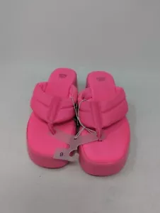 Wild Fable Women's Angela Platform Memory Foam Shoe Flip-flop Sandals Pink - Picture 1 of 4