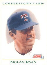 1991 Score Cooperstown #B7 Nolan Ryan 