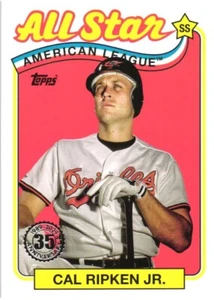 2024 Series 2 1989 Topps All-Star #89ASB-13 - Cal Ripken Jr - Orioles - Insert - Picture 1 of 2