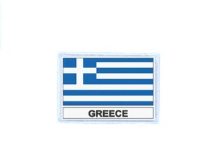 Patch toppe toppa stampato termoadesiva bandiera grecia WG - Imagen 1 de 1