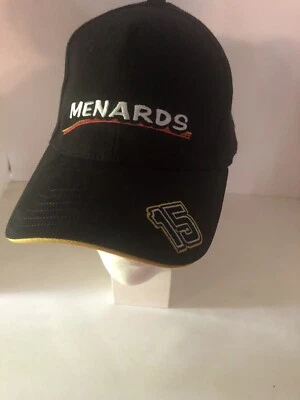 #15 Menards NASCAR Racing Adulto Correa Ajustable Gorra Sombrero Foto 1 de 4