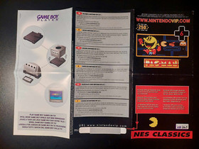 Carte Code VIP Pac-Man Nes Classics - Gameboy Advance - Non Gratt&eacute;e
