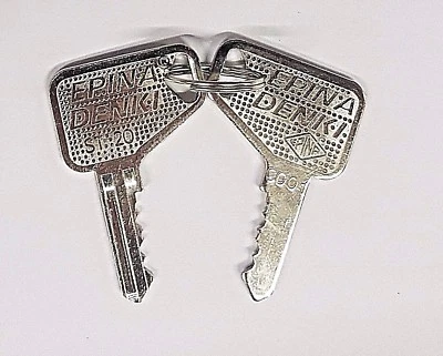 Pair of Spare Keys for Epina Denki KSM72 - 720 G C001 Capricorn Controls module