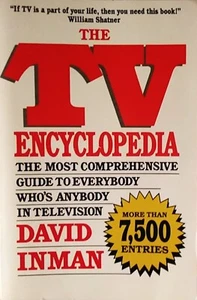 TV ENCYCLOPEDIA by David Inman, FIRST EDITION PERIGEE BOOK SC, VINTAGE NEW, MINT - Bild 1 von 7