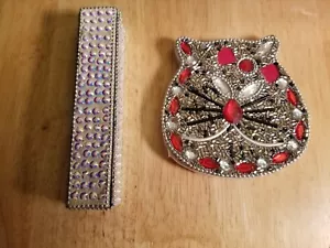 New handcrafted beaded journal and pen with case holder set - Picture 1 of 8